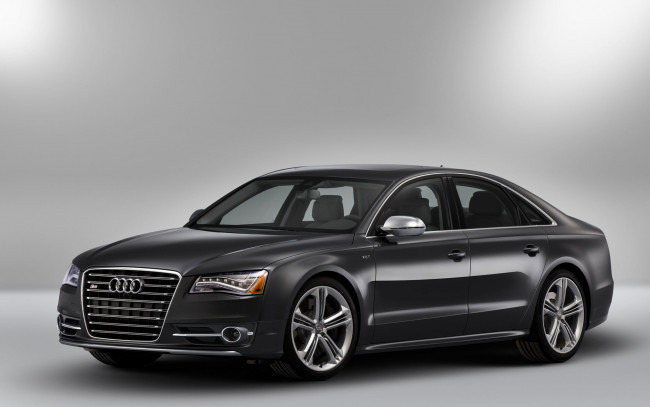 Обои картинки фото автомобили, audi, sedan, tfsi, s8, 4, 0