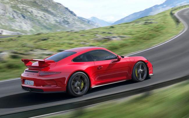 Обои картинки фото автомобили, porsche, 911, gt3, car