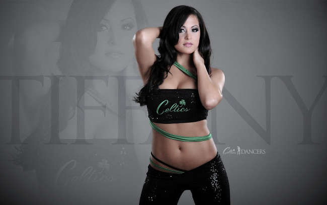 Обои картинки фото спорт, группы, поддержки, девушка, баскетбол, doston, , celtics