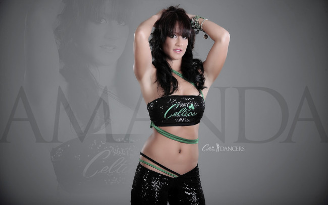 Обои картинки фото спорт, группы, поддержки, девушка, баскетбол, boston, , celtics