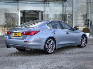 Картинка автомобили infiniti q50s hybrid uk-spec v37 2013