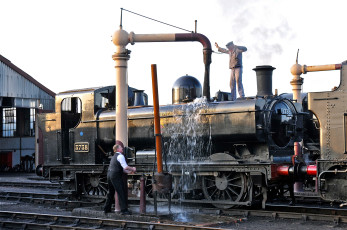 Картинка техника паровозы паровоз дорога железная рельсы