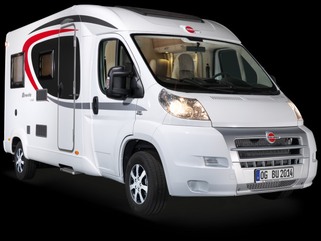 Обои картинки фото автомобили, дом на колёсах, buerstner, brevio, t, 600