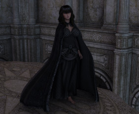 Картинка 3д+графика фантазия+ fantasy фон взгляд девушка