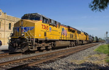 обоя техника, поезда, локомотив, дорога, железная, состав