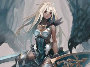 Картинка аниме unknown +другое броня девушка