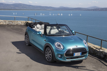 обоя автомобили, mini, 2015г, cooper, f57, d, cabrio