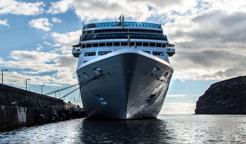 Картинка p&o`s+adonia корабли лайнеры круиз лайнер