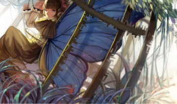 Картинка аниме животные +существа фея