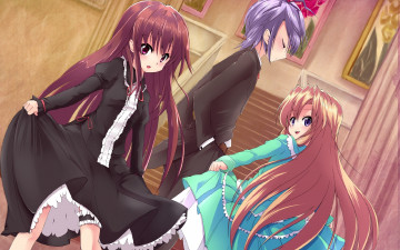 Картинка аниме ib трио