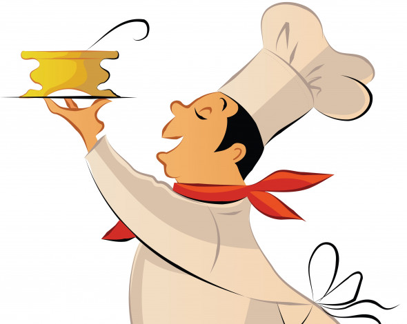 Обои картинки фото векторная графика, люди , people, повар