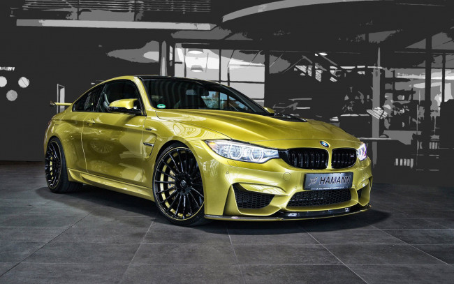 Обои картинки фото 2015 bmw f82 m4 hamann, автомобили, bmw, авто