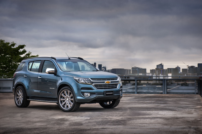 Обои картинки фото автомобили, chevrolet, 2016г, concept, premier, trailblazer