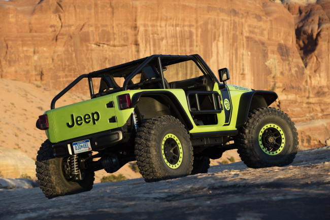 Обои картинки фото автомобили, jeep, concept, trailcat, 2016г, jk