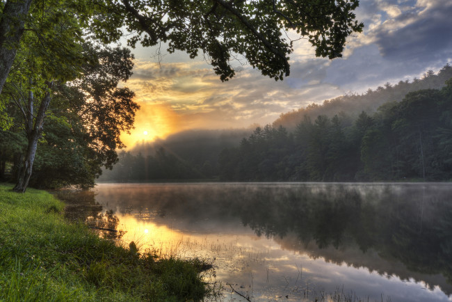 Обои картинки фото природа, восходы, закаты, рассвет