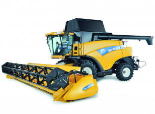 Картинка техника комбайны new holland