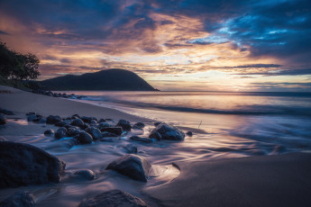 Картинка природа восходы закаты море