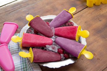 Картинка еда мороженое +десерты лед лакомство малина