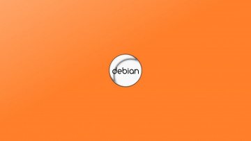 Картинка компьютеры debian фон логотип