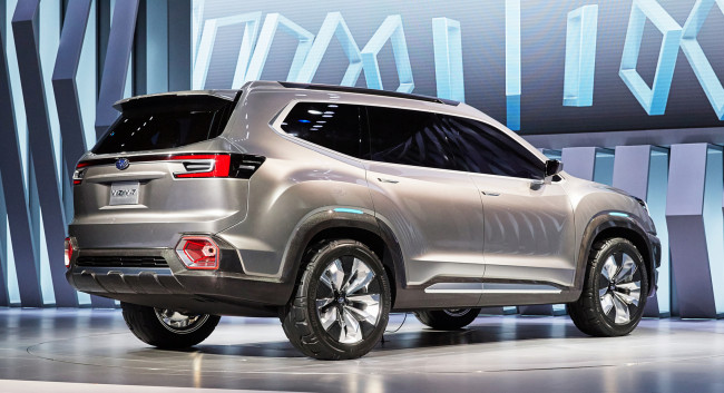 Обои картинки фото subaru viziv-7 suv concept 2016, автомобили, subaru, 2016, suv, concept, viziv-7