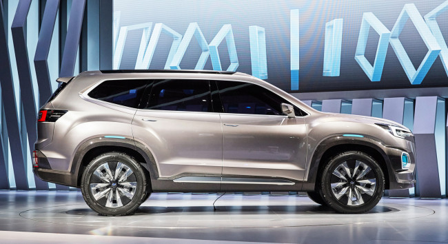 Обои картинки фото subaru viziv-7 suv concept 2016, автомобили, subaru, suv, viziv-7, concept, 2016