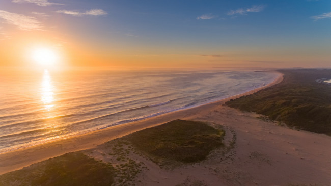 Обои картинки фото природа, восходы, закаты, простор