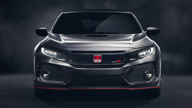 Обои картинки фото honda civic type-r concept 2017, автомобили, honda, 2017, civic, concept, type-r