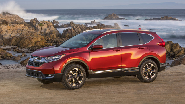 Обои картинки фото honda cr-v 2017, автомобили, honda, 2017, crossover, cr-v