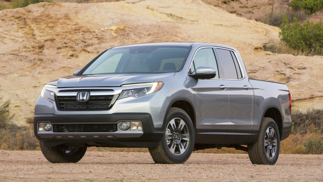 Обои картинки фото honda ridgeline 2017, автомобили, honda, внедорожник, 2017, ridgeline