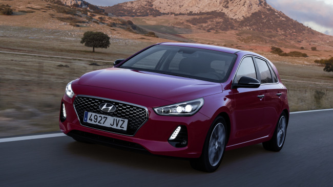 Обои картинки фото hyundai i30 2017, автомобили, hyundai, 2017, i30