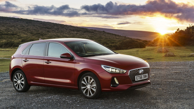 Обои картинки фото hyundai i30 2017, автомобили, hyundai, 2017, i30