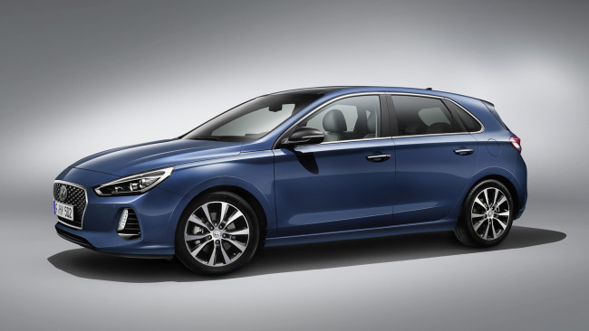 Обои картинки фото hyundai i30 2017, автомобили, hyundai, 2017, i30