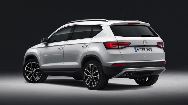 Обои картинки фото seat ateca suv 2017, автомобили, seat, 2017, crossover, suv, ateca