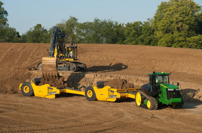 Обои картинки фото техника, тракторы на гусенецах, трактор