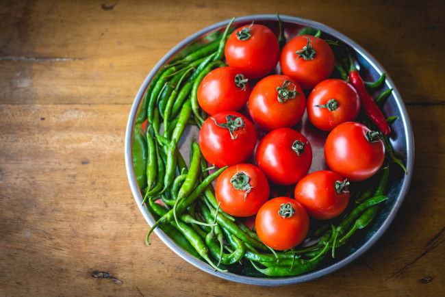 Обои картинки фото еда, помидоры, томаты