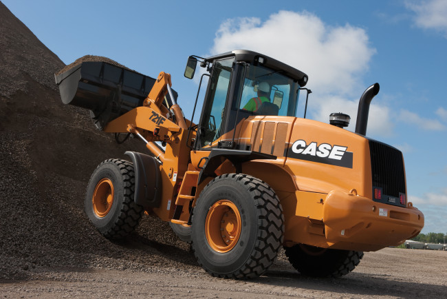 Обои картинки фото техника, фронтальные погрузчики, case