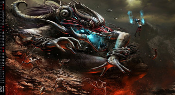 Картинка календари фэнтези существо