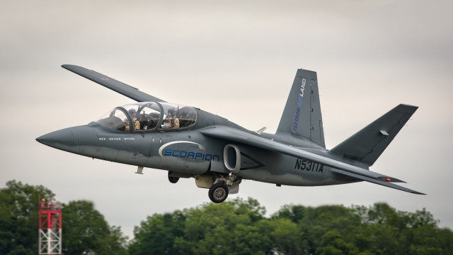 Обои картинки фото airland scorpion, авиация, боевые самолёты, ввс