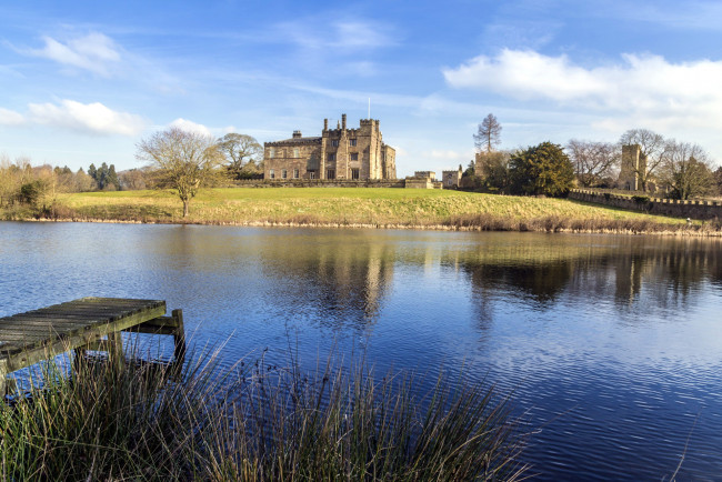 Обои картинки фото ripley castle, города, замки англии, ripley, castle