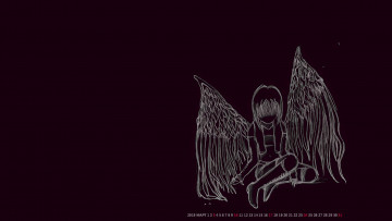 Картинка календари фэнтези крылья ангел