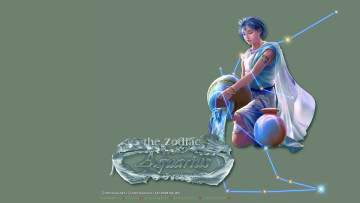 Картинка календари фэнтези кувшин водолей зодиак