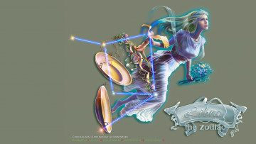 Картинка календари фэнтези весы знак девушка зодиак