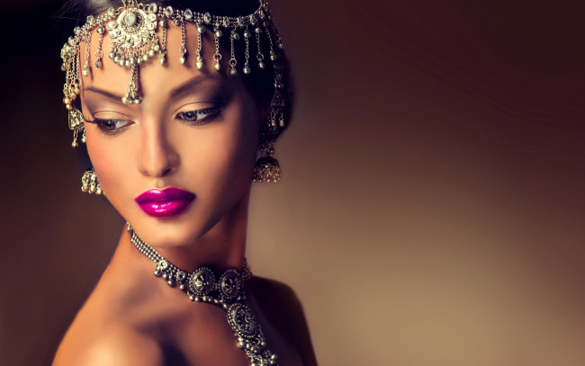 Обои картинки фото девушки, -unsort , лица,  портреты, индия