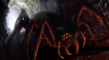 Картинка фэнтези _lord+of+the+rings паук пещера