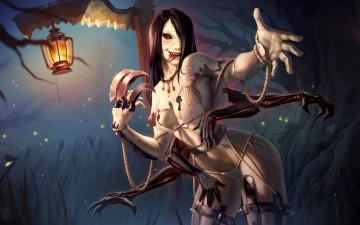 Картинка league+of+legends видео+игры девушка фон взгляд руки лампа fiddlesticks