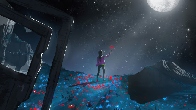 Обои картинки фото фэнтези, иные миры,  иные времена, девушка