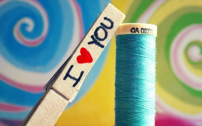 Обои картинки фото разное, предметы быта, прищепка, нитки