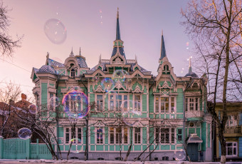 Картинка города -+исторические +архитектурные+памятники памятник градостроительства архитектуры федерального значения архитектор cтанислав хомич деревянный городской особняк русский стиль тoмск рoссия