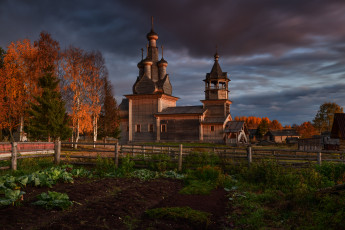 Картинка города -+православные+церкви +монастыри деревянное зодчество архангельская область вдоль онеги цeркoвь