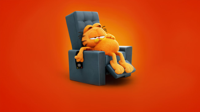 Обои картинки фото мультфильмы, the garfield movie, the, garfield, movie